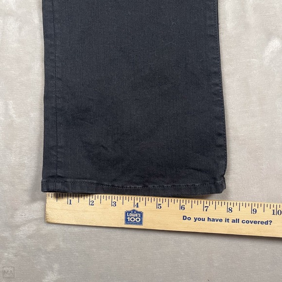 Mother Women's Jeans The Insider Crop Minimalist Casual 32 Black - Picture 8 of 10